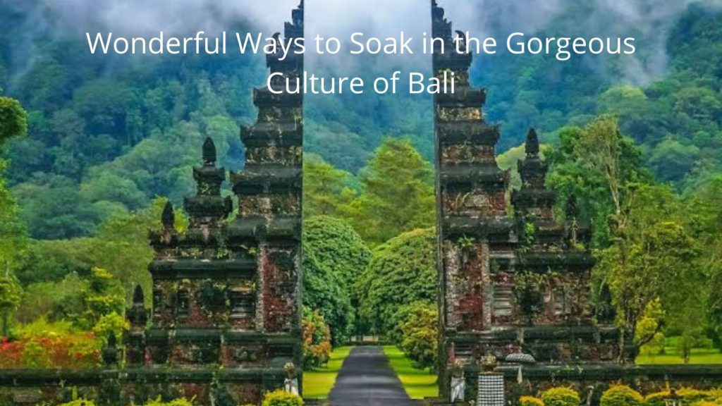 Gorgeous Culture of Bali | DMC for Bali | Anjna Global